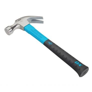 OX Professional Fibreglass Claw Hammer 20oz