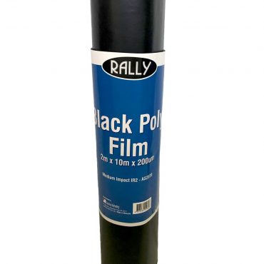 Black Poly Film 2m x 10m x 200μm