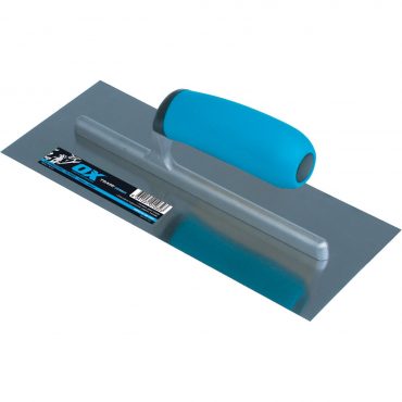 OX Trade Finishing Trowel 120 x 356mm (Rubber Grip)