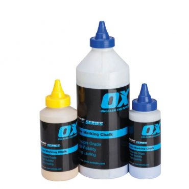 OX Trade White Line Marking Chalk 225g